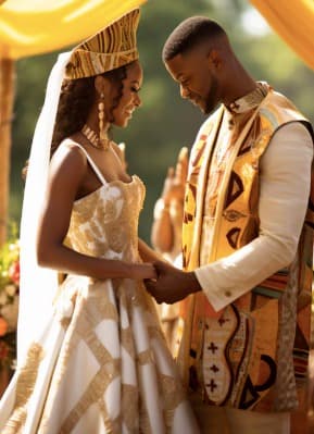 Traditional wedding celebration